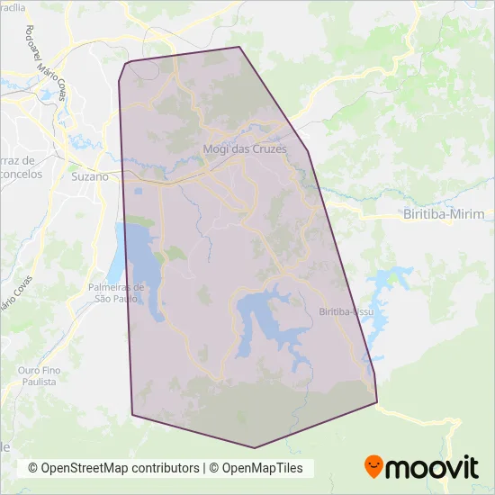 Mogi Mob coverage area map