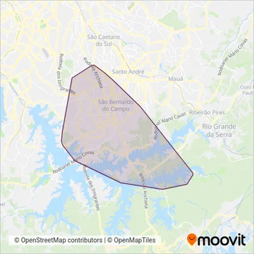 BR7 Mobilidade coverage area map