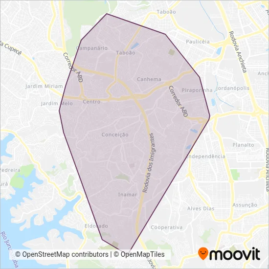 Suzantur coverage area map