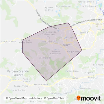 Benfica BBTT coverage area map