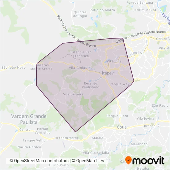 Benfica BBTT coverage area map