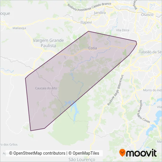 Grupo Vida coverage area map