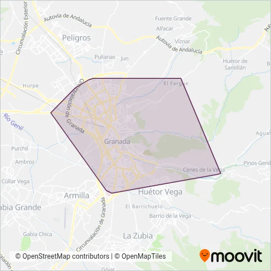 Cobertura del mapa de TranspRober