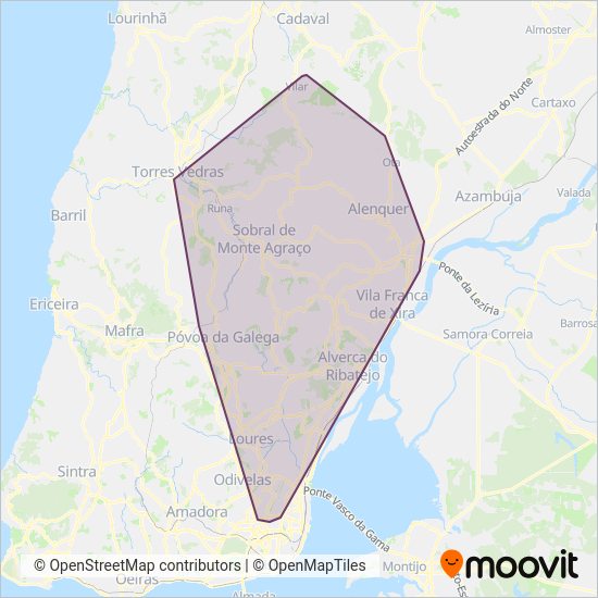 Boa Viagem coverage area map