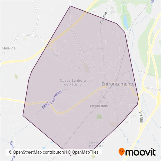 TURE coverage area map