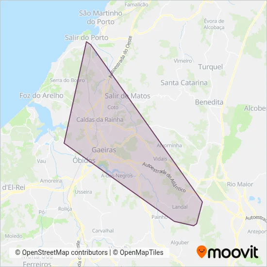 ROCALDAS coverage area map