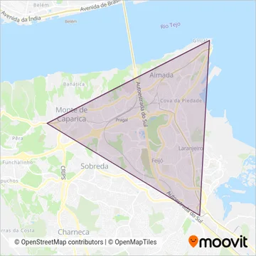 MTS coverage area map