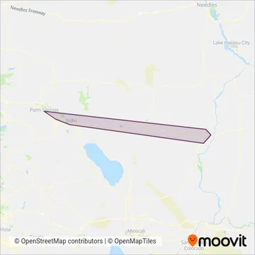 PVVTA coverage area map