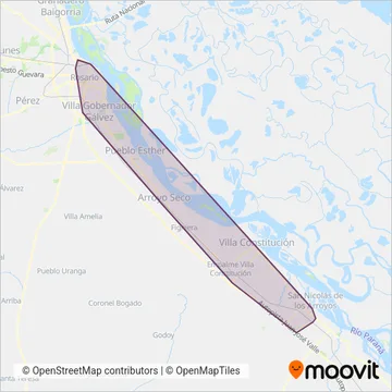 Azul SATA coverage area map