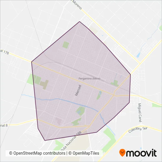 La Nueva Perla coverage area map