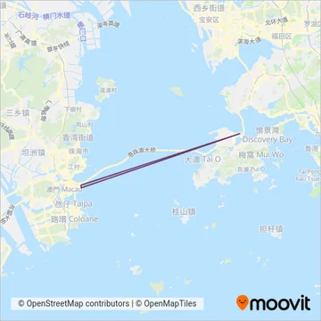 HZM Bus coverage area map