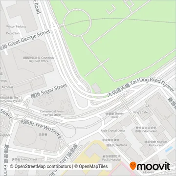 九巴星級尊線 KMB First Class Service coverage area map