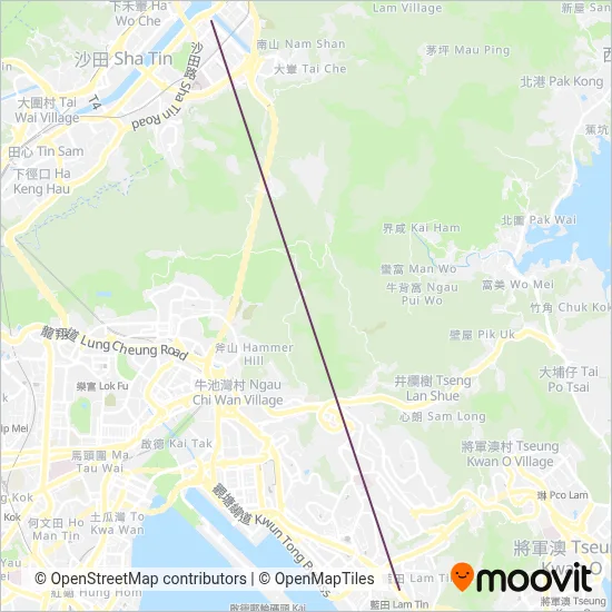 All China Express coverage area map