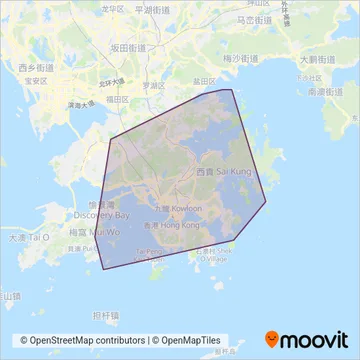 Kaito coverage area map