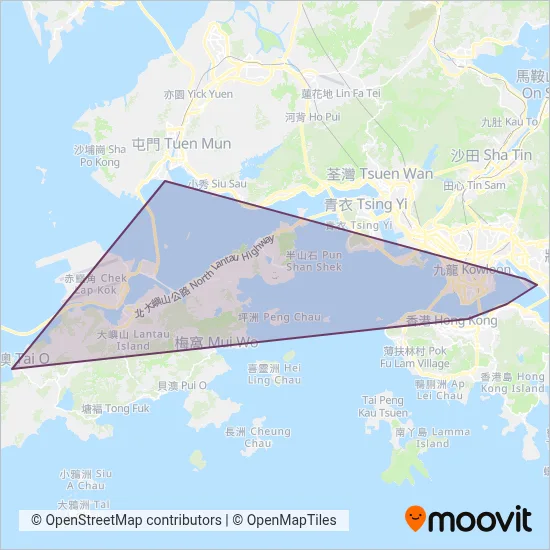 Fortune Ferry coverage area map
