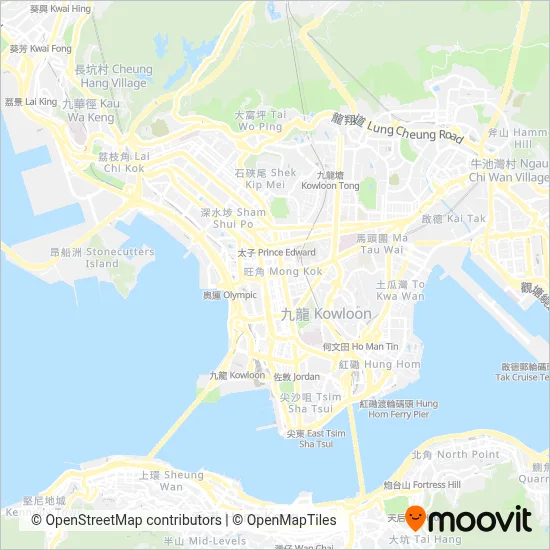 LWB & Citybus coverage area map