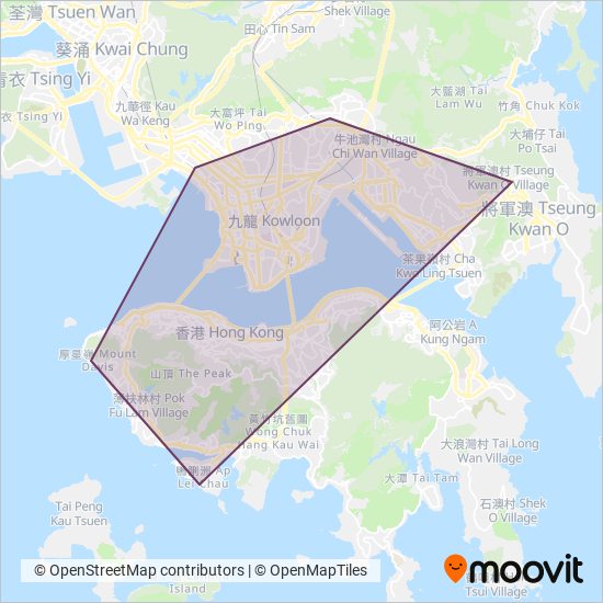 Cityflyer coverage area map