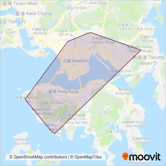 Cityflyer coverage area map