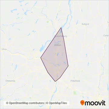 CDTA coverage area map