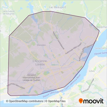 RTC coverage area map