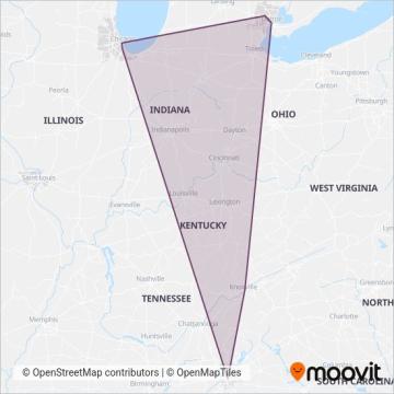 Greyhound-us coverage area map