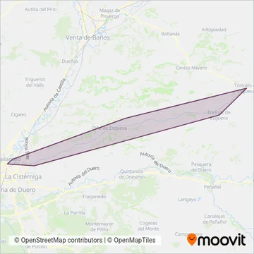 AUTODIVAL coverage area map