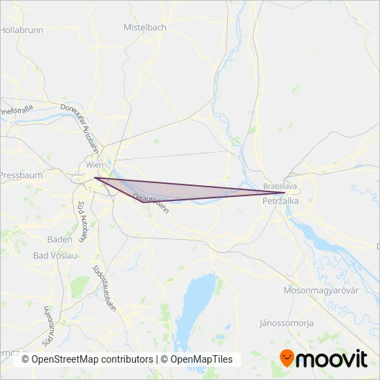 Slovak Lines coverage area map