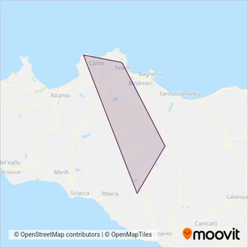 Prestia e Comandè coverage area map