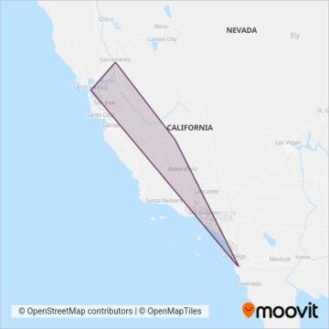 Greyhound-us coverage area map