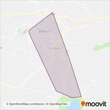 SAIS Autolinee coverage area map