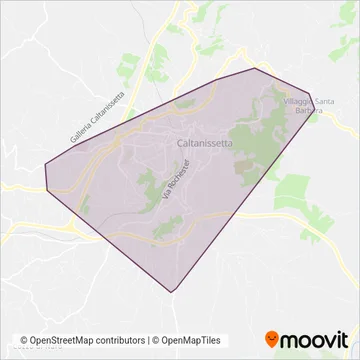 SCAT coverage area map