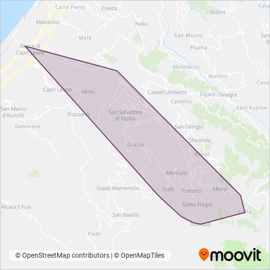 Bevacqua & Vitanza coverage area map