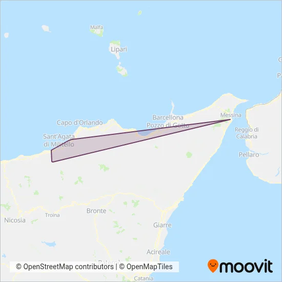 Area coperta dal servizio di Camarda & Drago