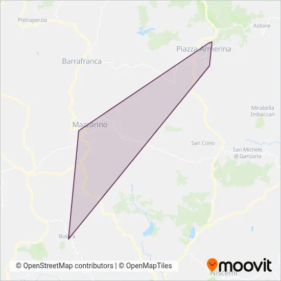 SAVIT coverage area map