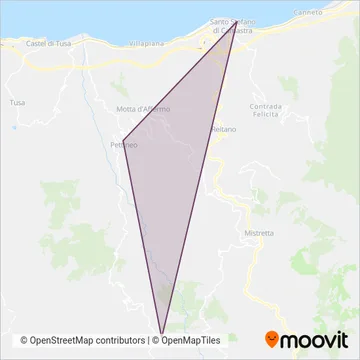 Autoservizi Matasso coverage area map