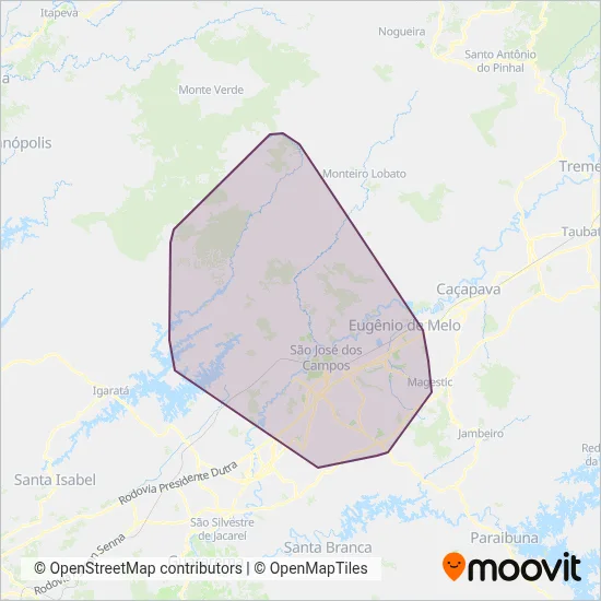 STSJC coverage area map