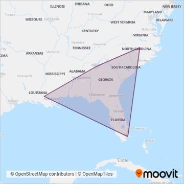 Greyhound-us coverage area map