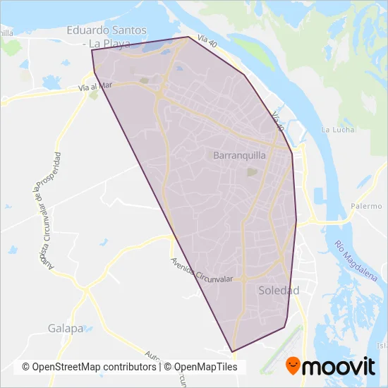 Sobusa coverage area map