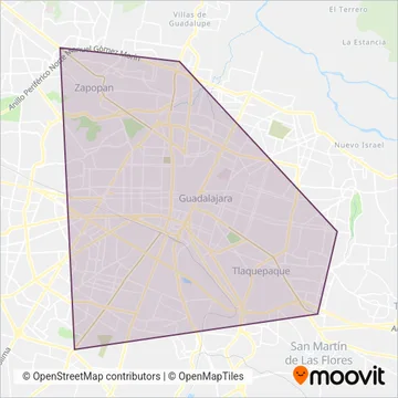 SITEUR (Rail) coverage area map