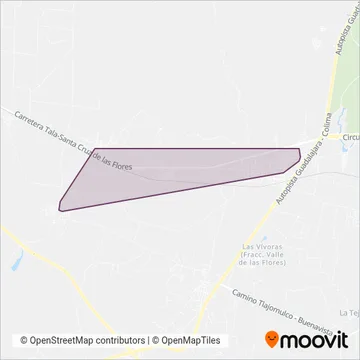 Operadores coverage area map