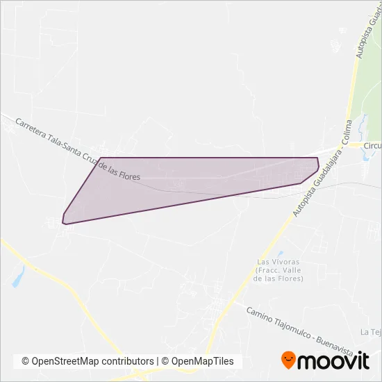 Operadores coverage area map