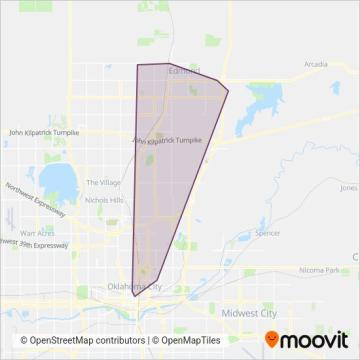 Citylink Edmond coverage area map