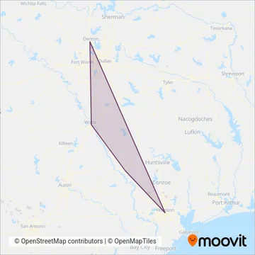 FlixBus-us coverage area map