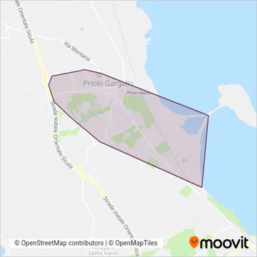 Autoservizi Rosario Pappalardo coverage area map