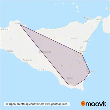 Interbus coverage area map