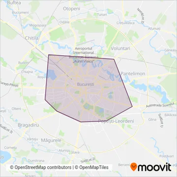STB | Linii de Noapte coverage area map