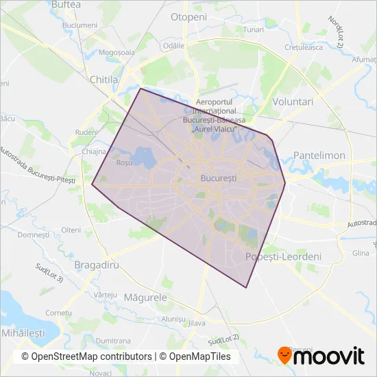 STB (Cable Car) coverage area map