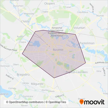 STB (Tram) coverage area map