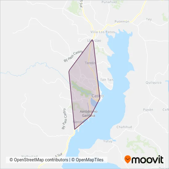 Brembus coverage area map