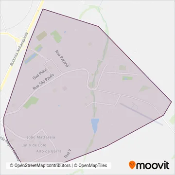 Pref. Mun. de São Joaquim da Barra coverage area map